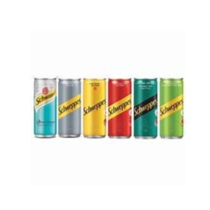 SCHWEPPES CAN (ginger, bitterlemon)